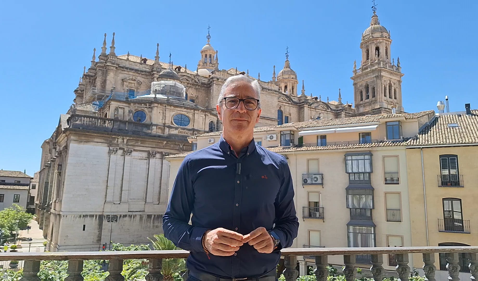 Luis Mariano Camacho, portavoz del grupo del PP en la Diputación de Jaén.
