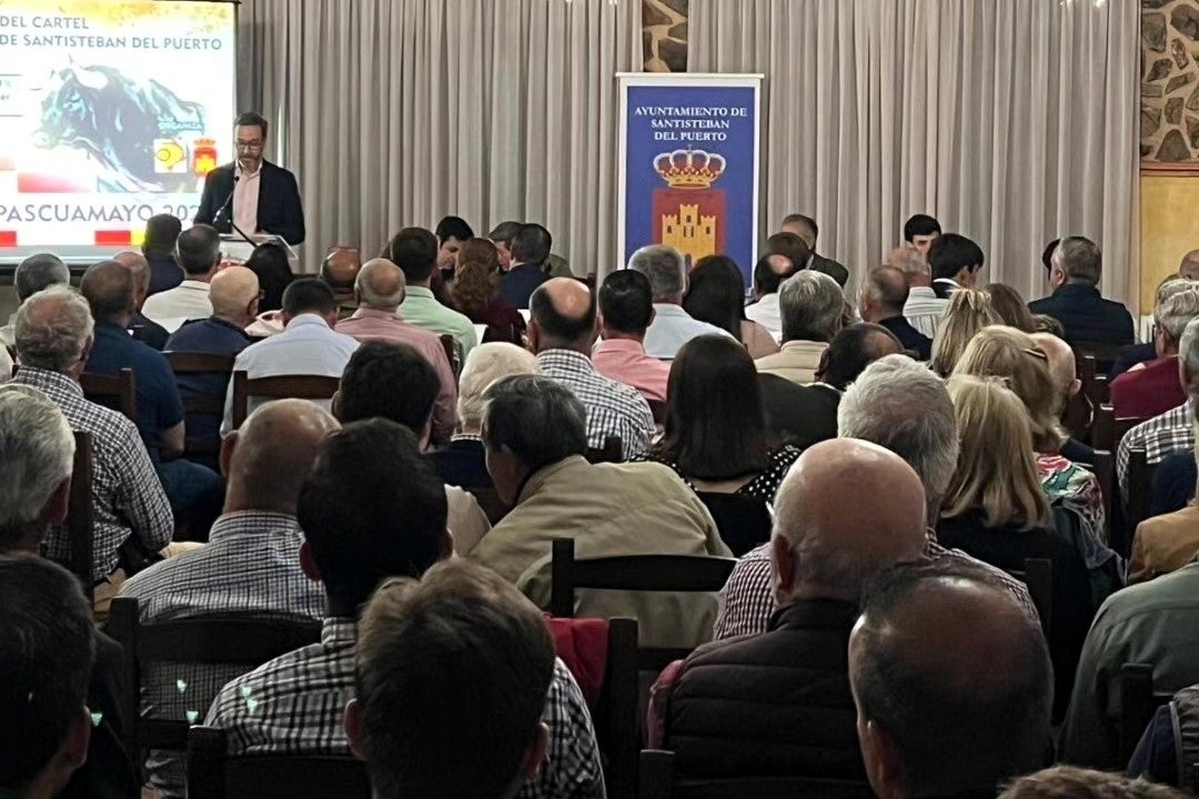 Presentación de los festejos taurinos de Pascuamayo.