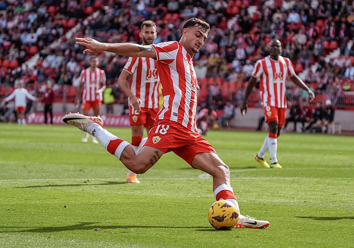 Marc Pubill volvió a hacer un buen partido frente al Villarreal.