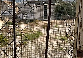 Solar en el casco histórico.