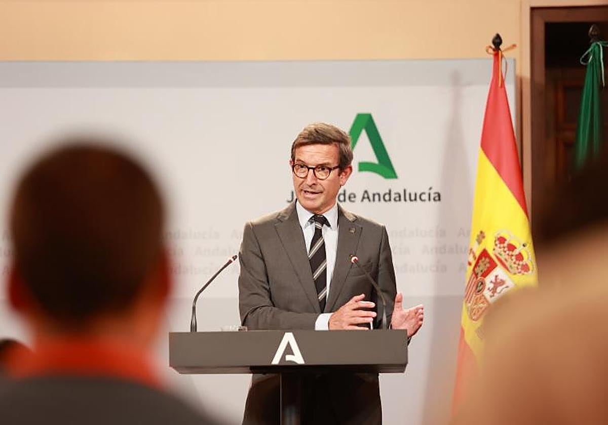 El consejero de Industria, Energía y Minas, Jorge Paradela.