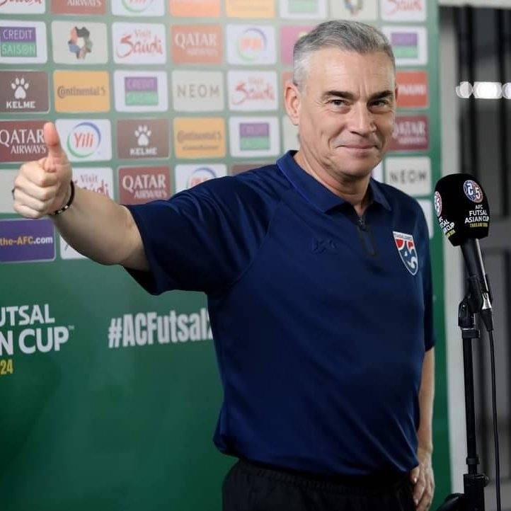 Miguel Rodrigo, subcampeón de la Copa de Asia con Tailandia