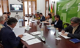 Reunión de la comisión para analizar el expediente.