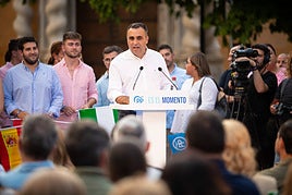 Francisco Rodríguez en una imagen de archivo, en un mitin de Partido Popular.