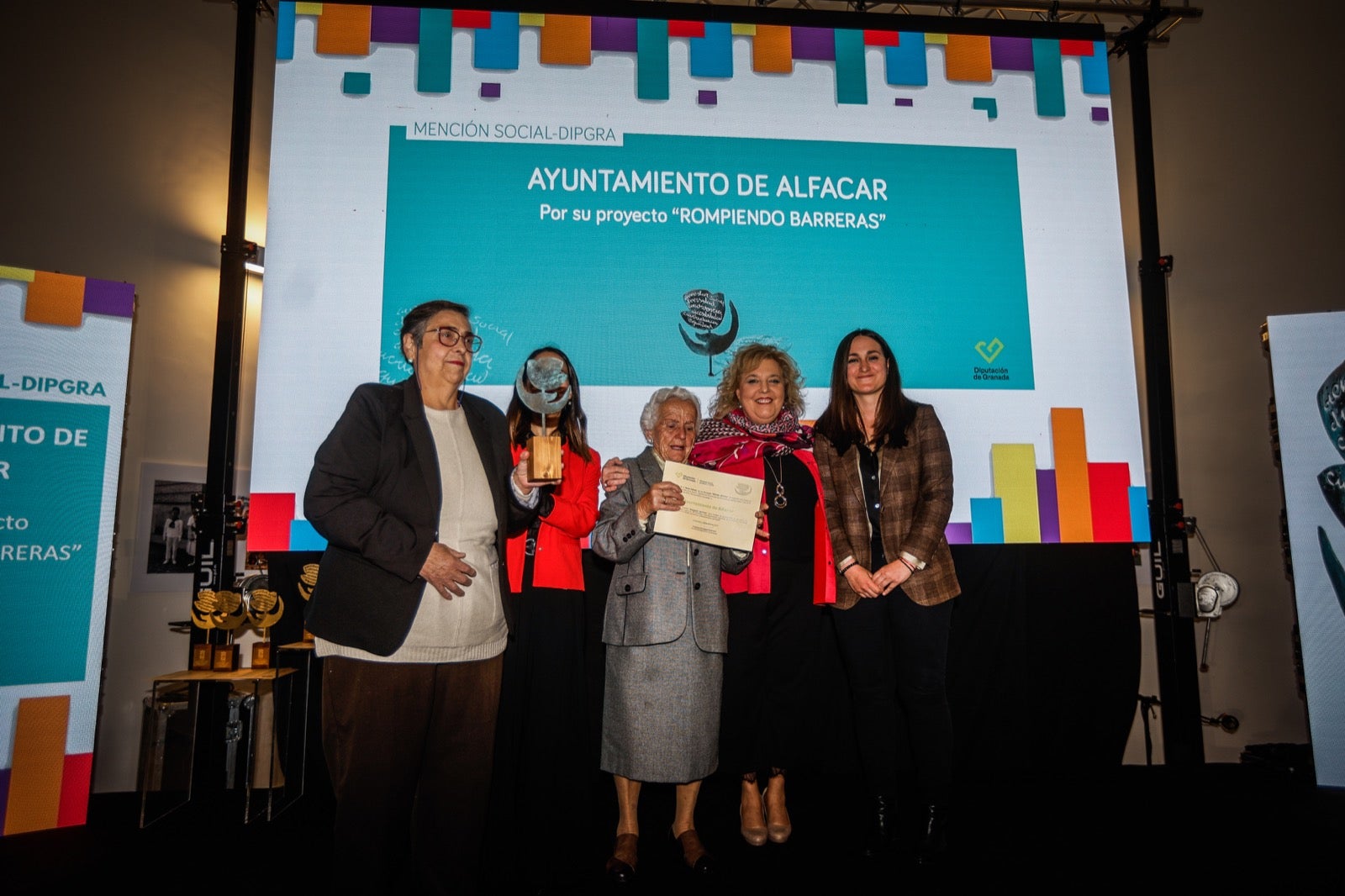 Las imágenes de los premios Social-Dipgra de la Diputación