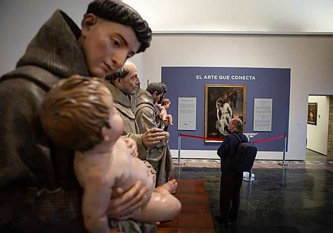 El cuadro se expone en la sala de Cano.