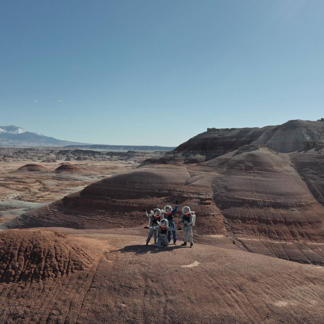 El álbum de fotos del viaje a Marte