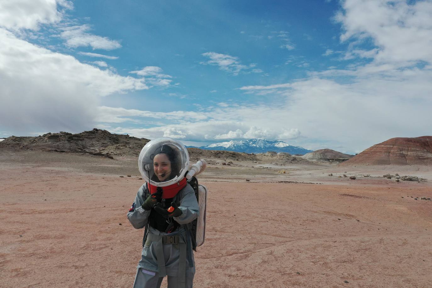 El álbum de fotos del viaje a Marte