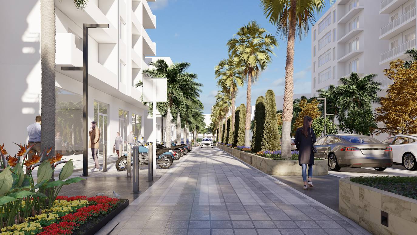 La remodelación completa de la arteria principal de Almuñécar, en imágenes