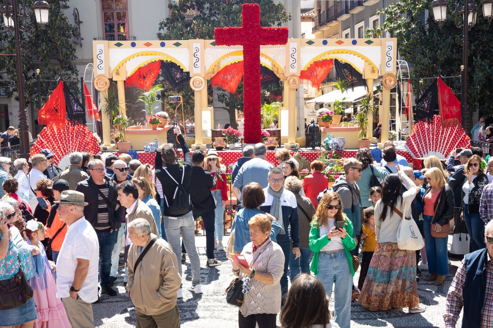 Las imágenes del ambiente de la fiesta en Granada