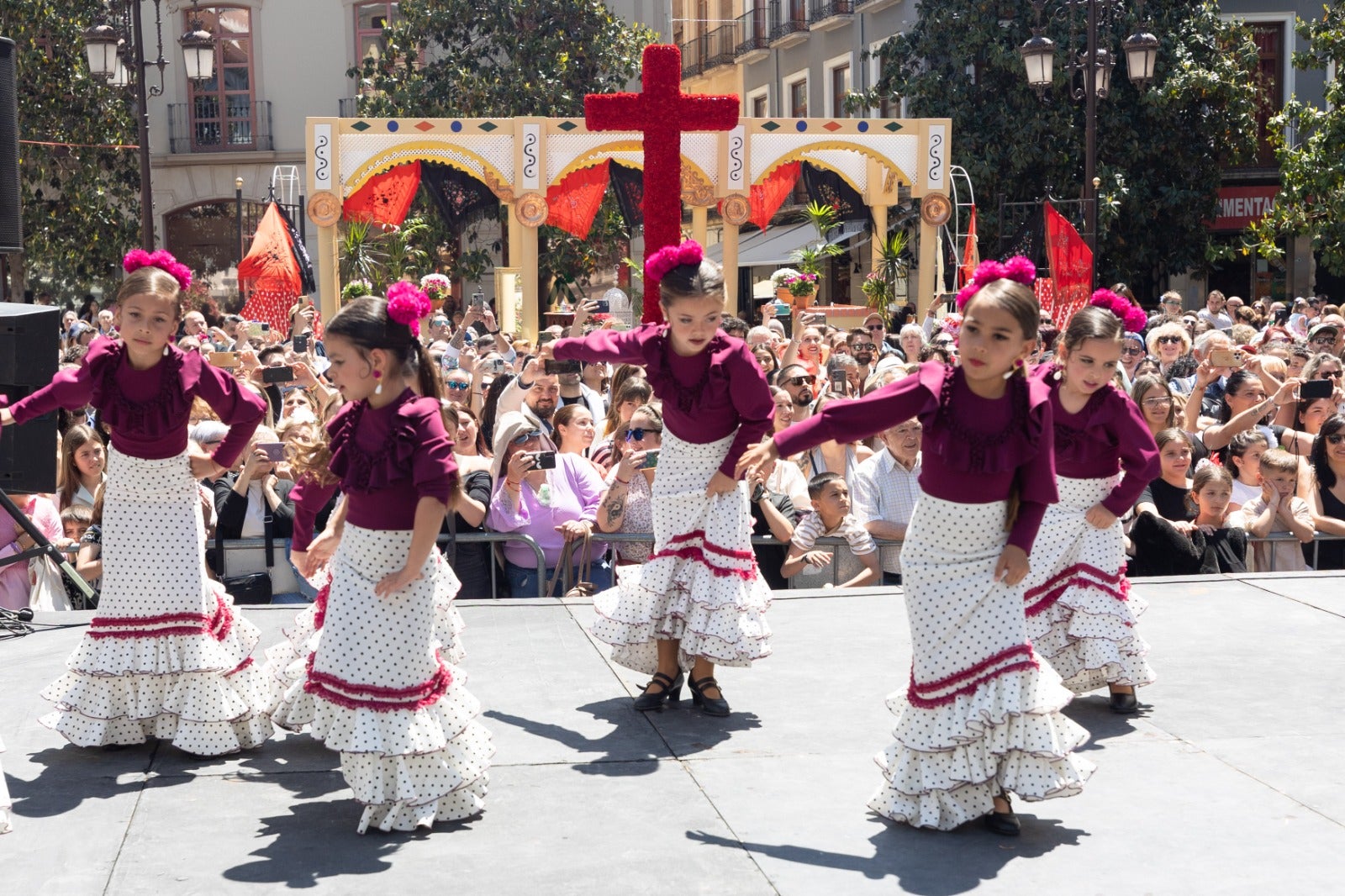 Las imágenes del ambiente de la fiesta en Granada