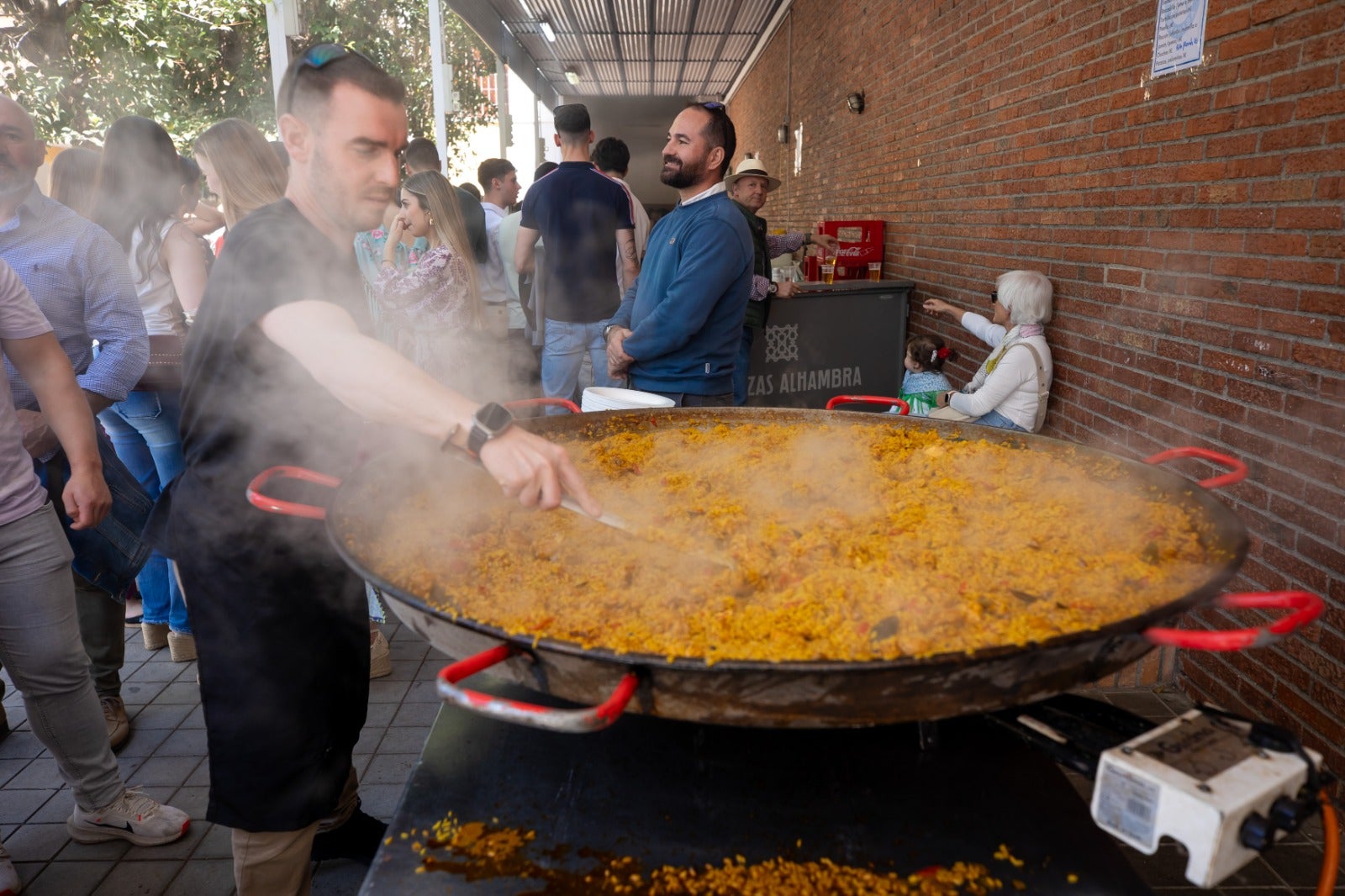 Las imágenes del ambiente de la fiesta en Granada