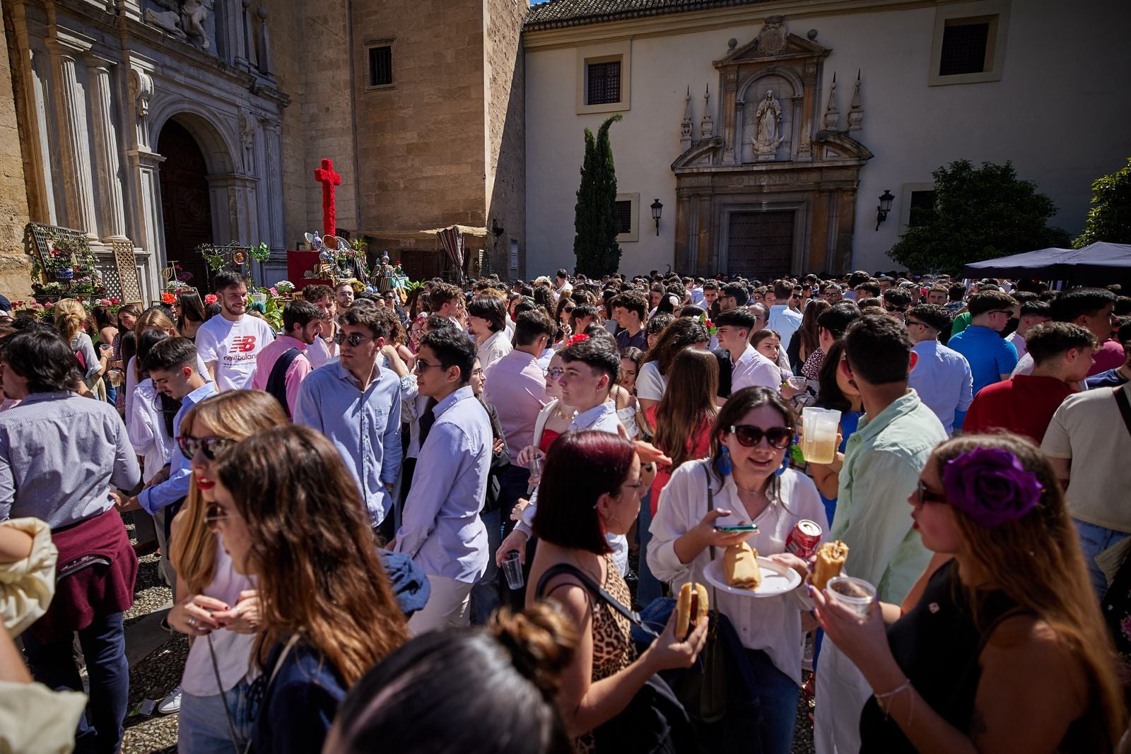 Las imágenes del ambiente de la fiesta en Granada