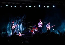 Actuación del grupo 'Arena Polar' este sábado en el parque del Bulevar.