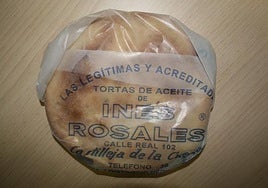 Comunicado de Inés Rosales en Andalucía tras la alerta alimentaria por sus tortas de aceite.