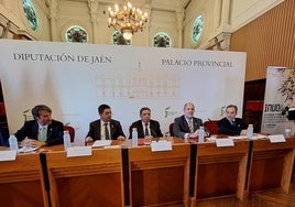 Jaime Lillo, Paco Reyes, Luis Planas, Nicolás Ruiz y Juan Bautista.