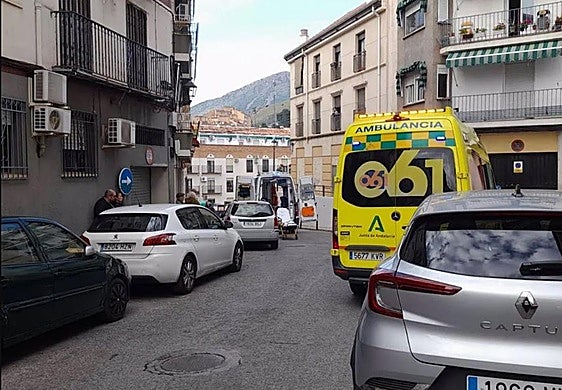 Calle Frente a Jesús, en la capital jienense, donde ocurrió el homicidio.