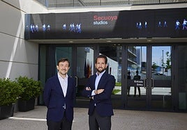 El director general y el presidente ejecutivo de Secuoya Content Group, empresa granadina que cotiza en el BME Growth desde 2011.