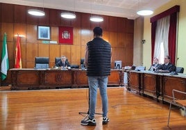 Imagen del desarrollo del juicio en la Audiencia Provincial.