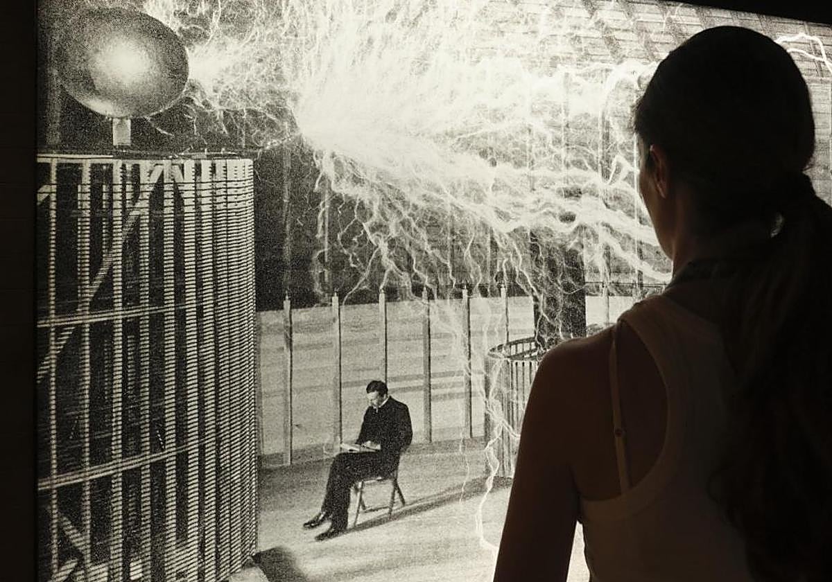 Imagen de la exposición «Nikola Tesla. El genio de la electricidad moderna».