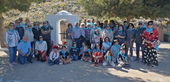 Una de las imágenes que dejaron el buen recuerdo de las Cruces de Mayo en la localidad del Poniente.