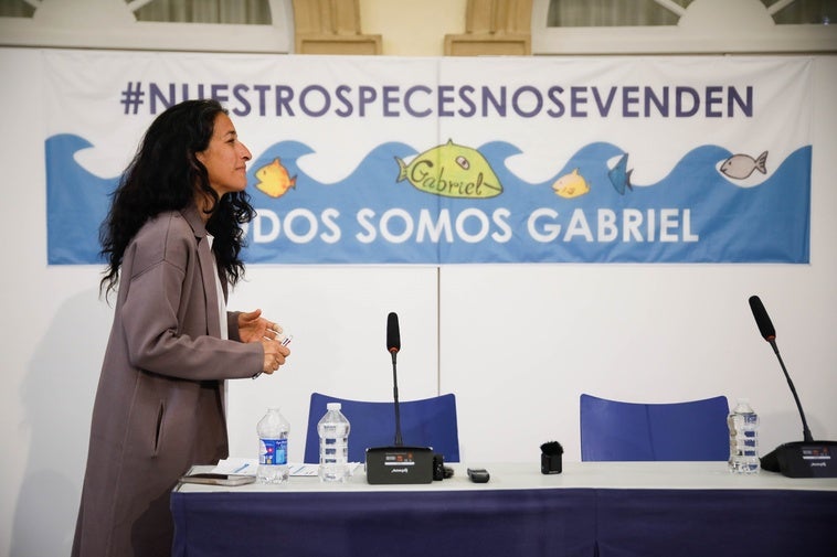 Patricia Ramírez en la sede de Diputación.