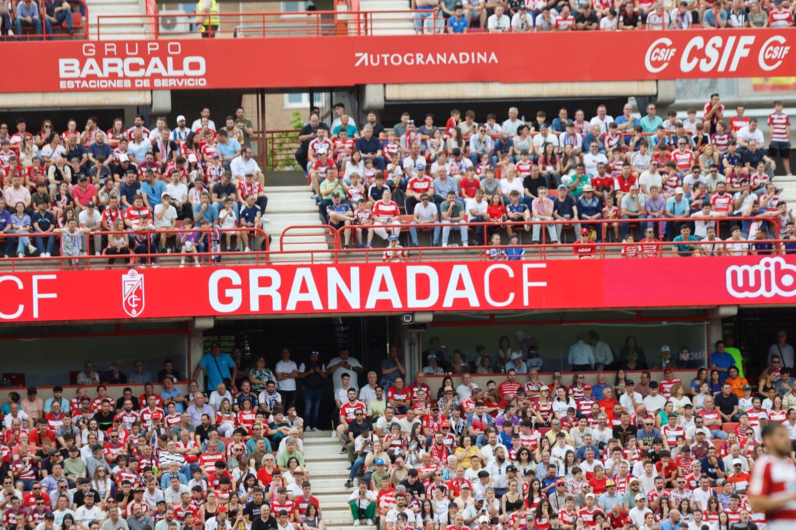 Encuéntrate en la grada en el partido entre Granada y Real Madrid
