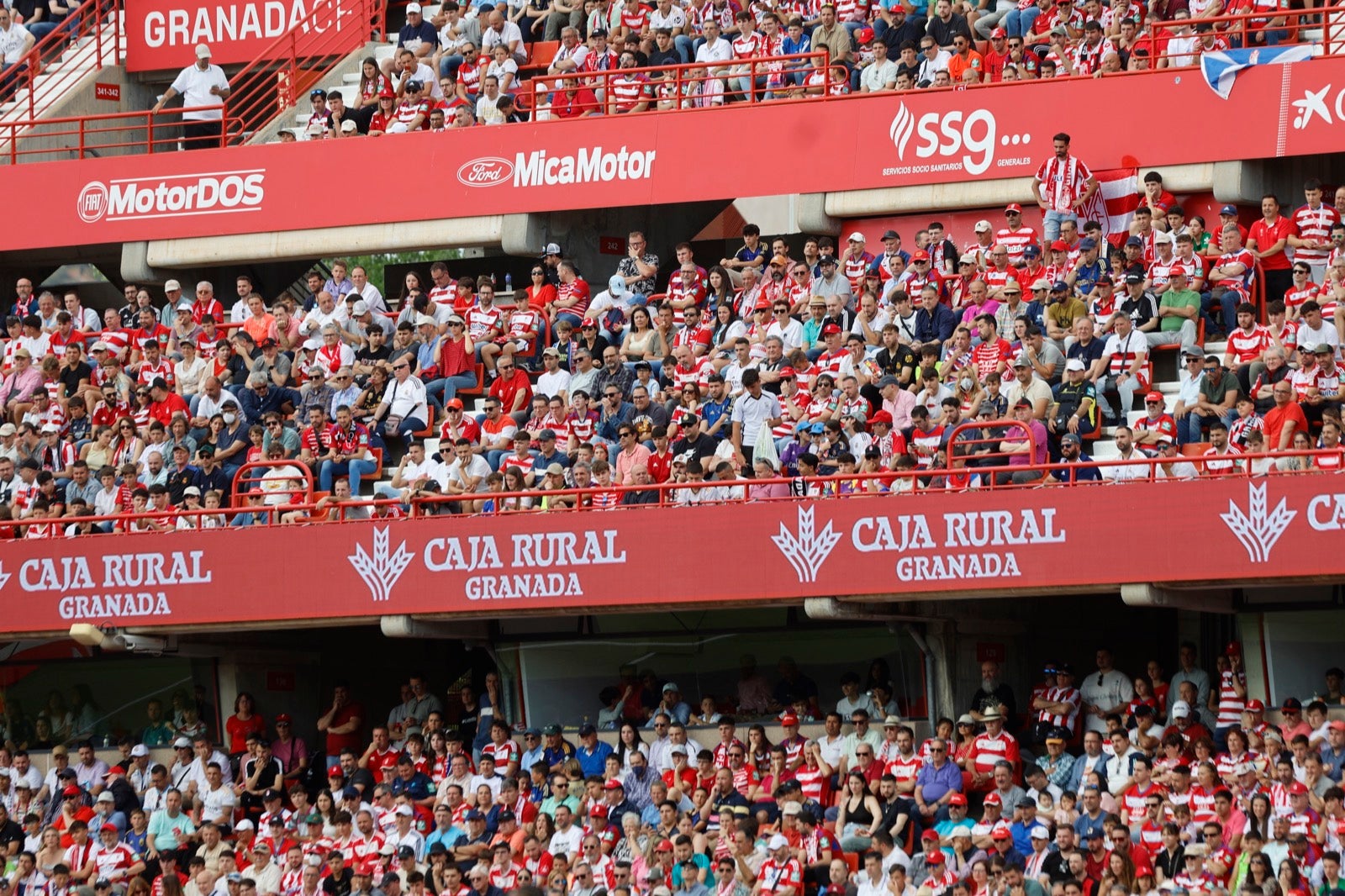 Encuéntrate en la grada en el partido entre Granada y Real Madrid
