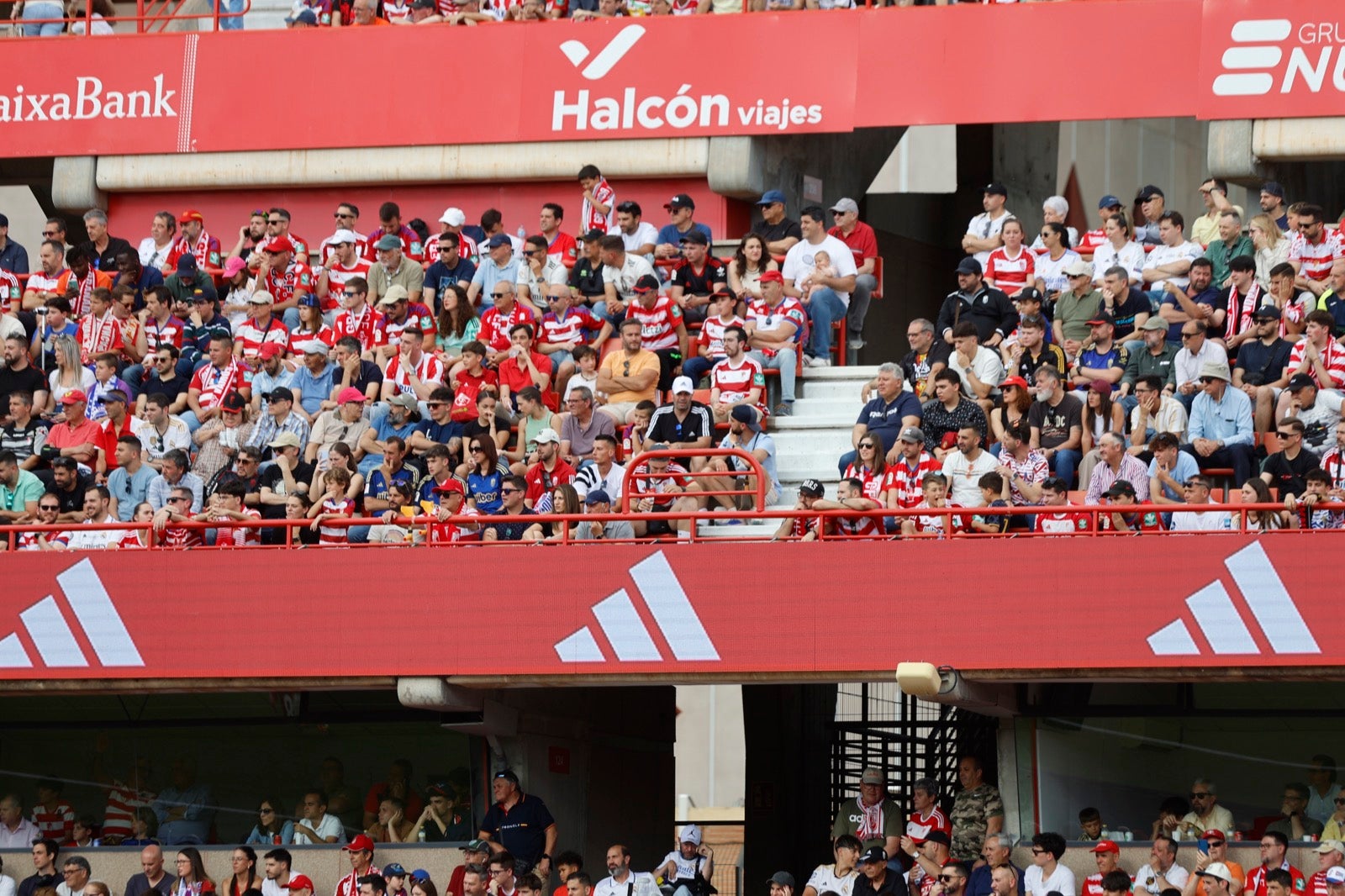Encuéntrate en la grada en el partido entre Granada y Real Madrid