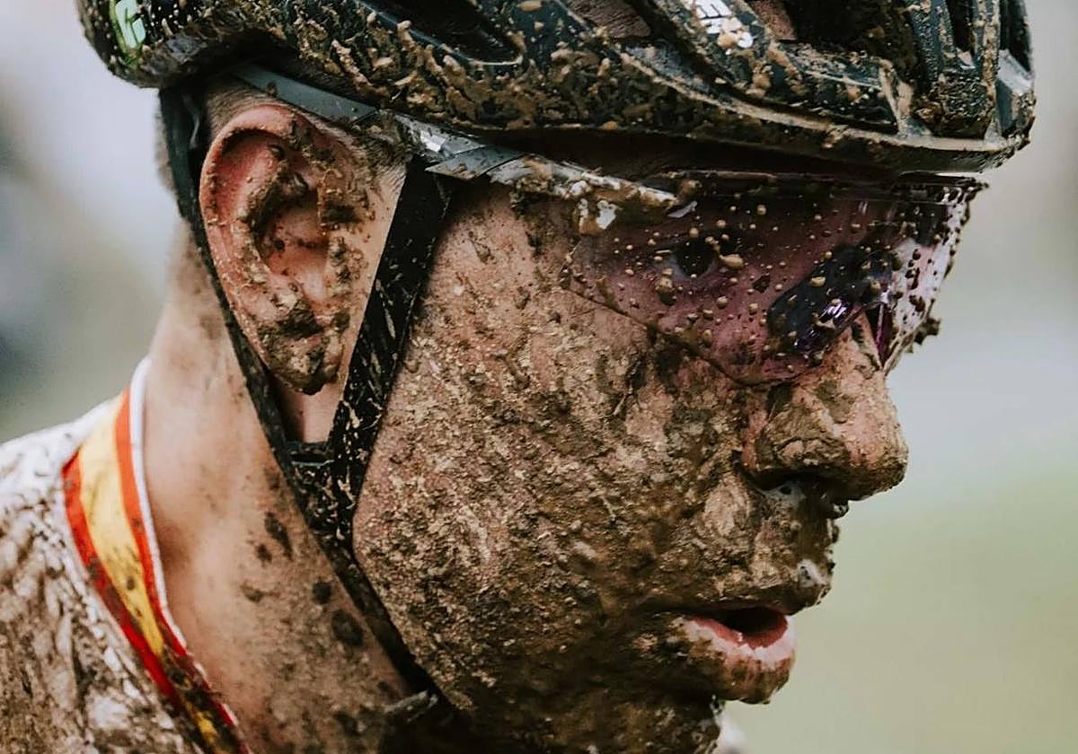 David Valero, tras la prueba.