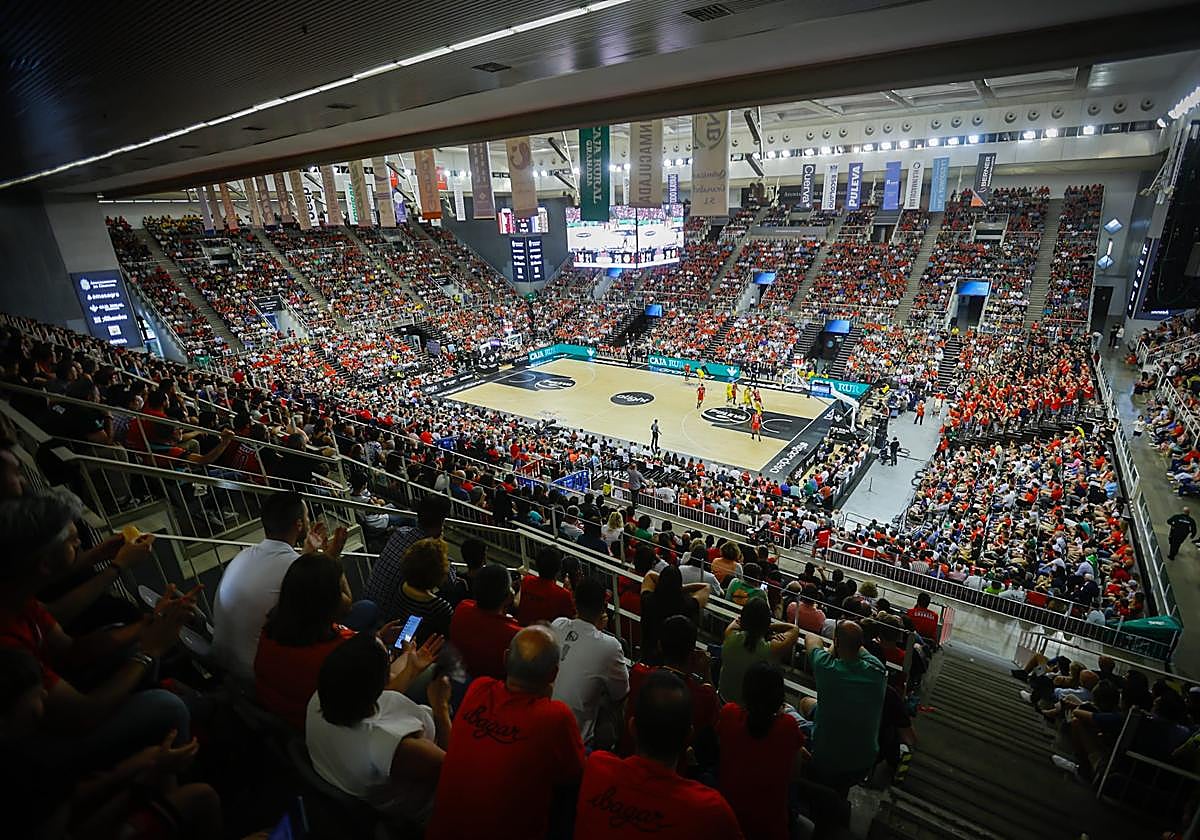 Imagen del Palacio este domingo.