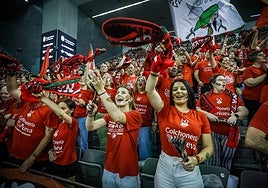 Los aficionados del Covirán disfrutan de una nueva permanencia en la Liga Endesa.