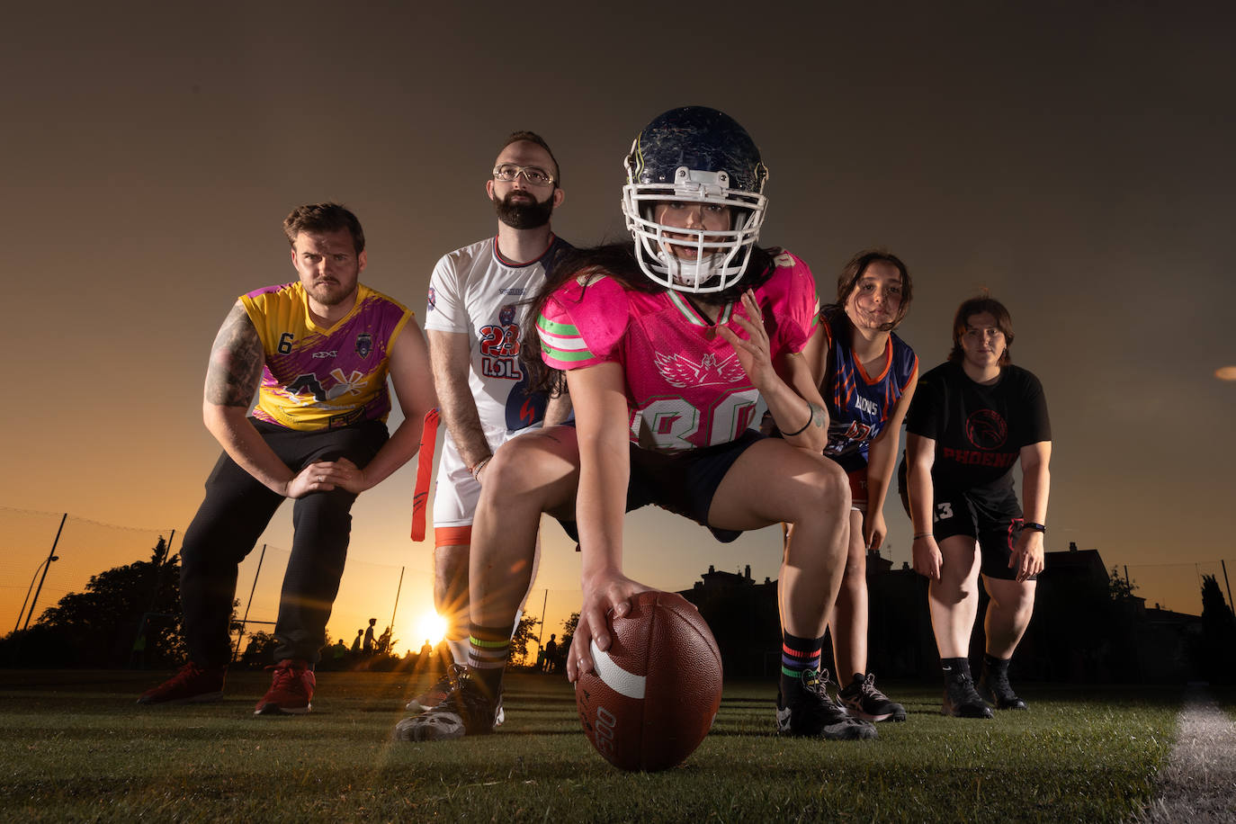 El fútbol americano crece en Granada