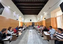 Reunión Junta Local de Seguridad en Martos.