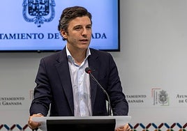 El portavoz del equipo de gobierno, Jorge Saavedra, este viernes.