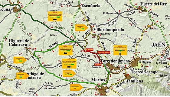 Mapa informativo.