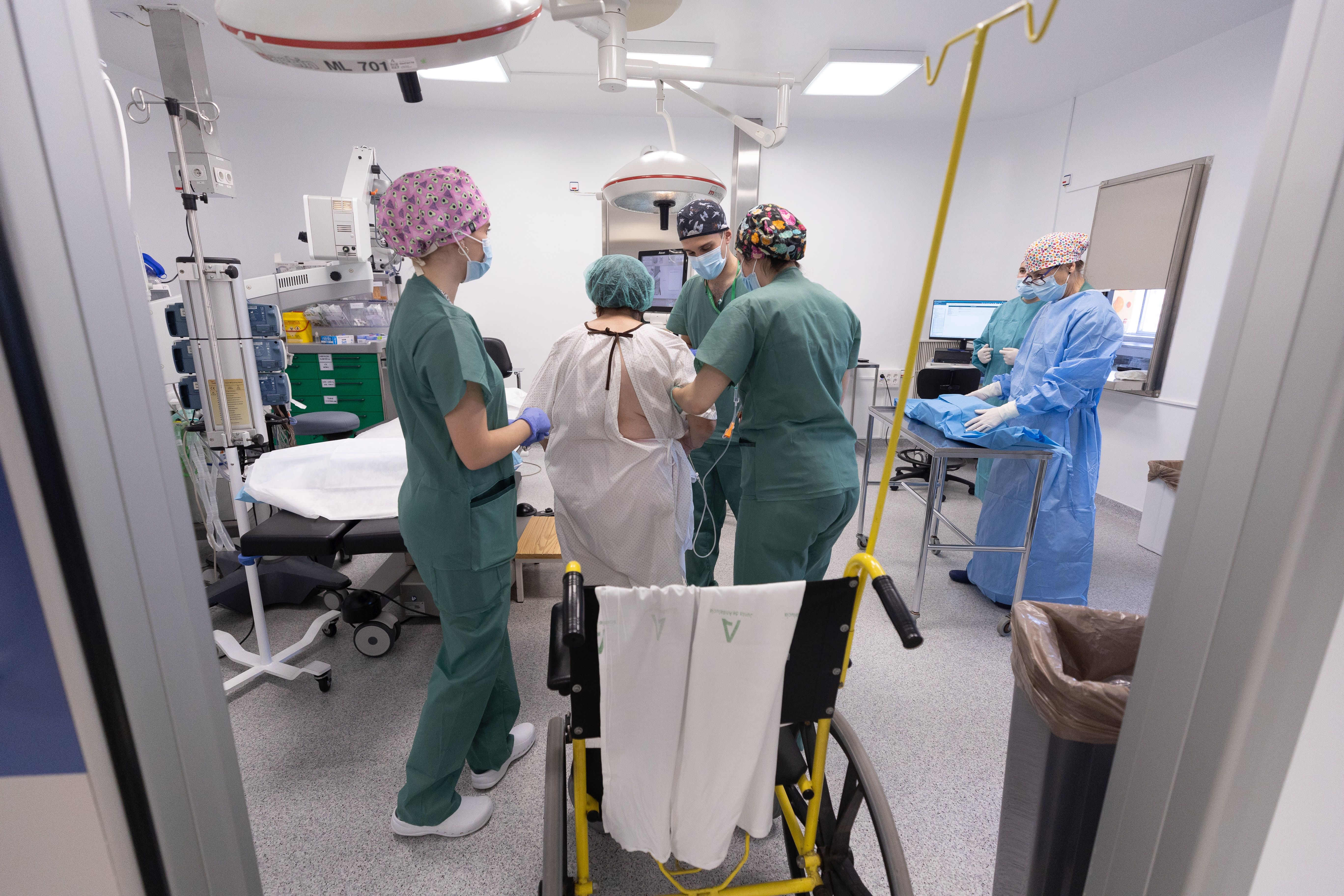 Uno de los quirófanos modernizados.
