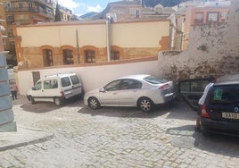 Zona próxima a la Escuela Infantil Cervantes.