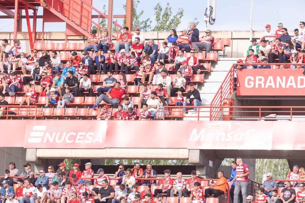 Encuéntrate en la grada en el partido entre Granada y Celta