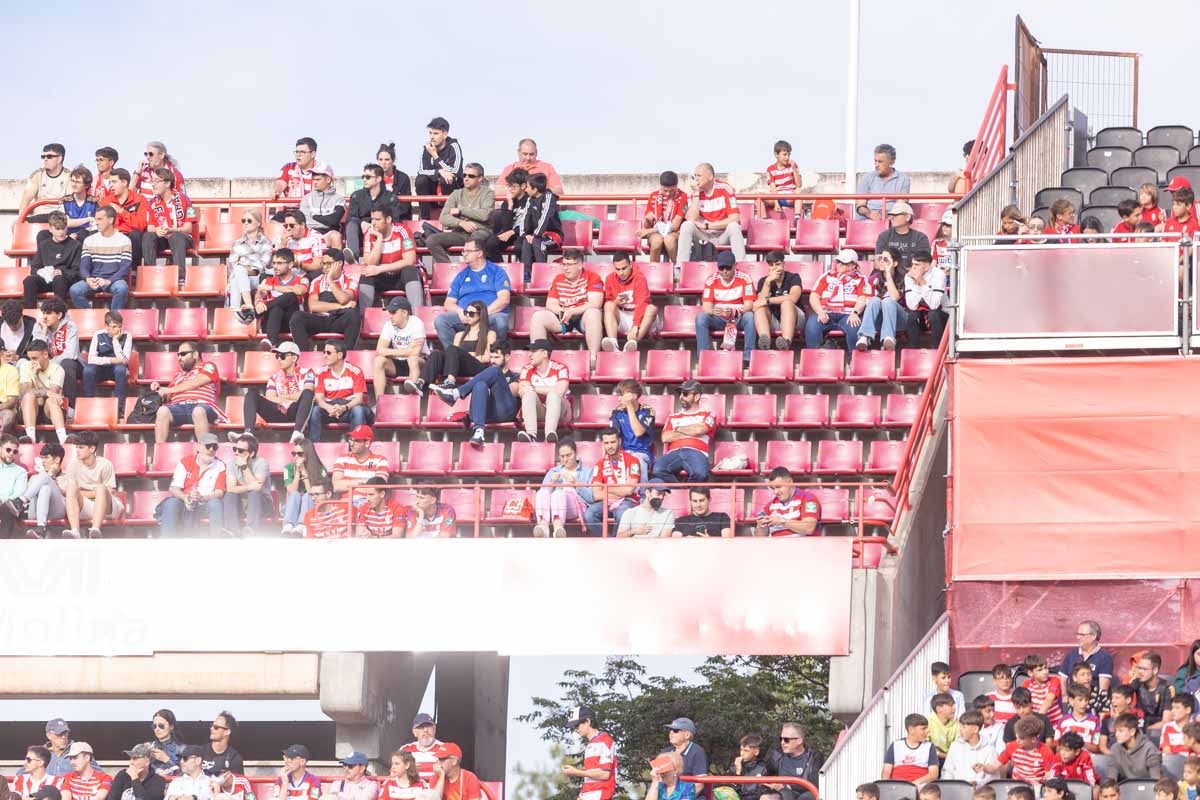 Encuéntrate en la grada en el partido entre Granada y Celta