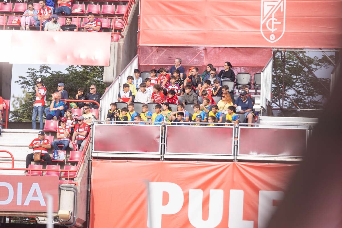 Encuéntrate en la grada en el partido entre Granada y Celta