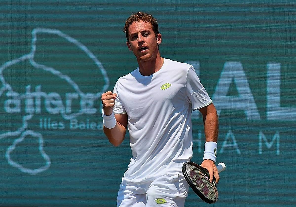 Carballés, en un partido anterior.