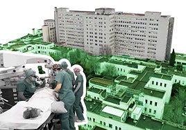 Instalaciones del viejo Clínico.