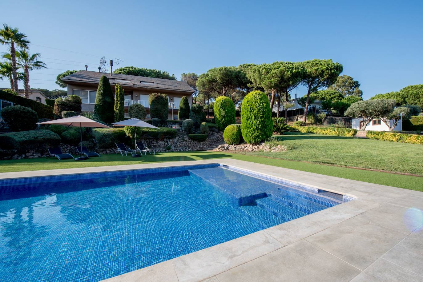 Una de las piscinas que se pueden alquilar en la plataforma.