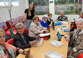 Uno de los talleres del proyecto