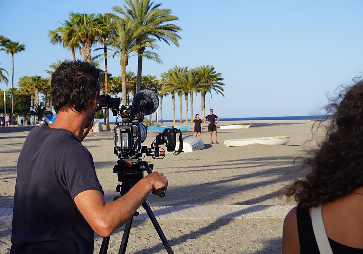 Carboneras acoge la grabación de un reality show con grandes deportistas suizos para su TV pública