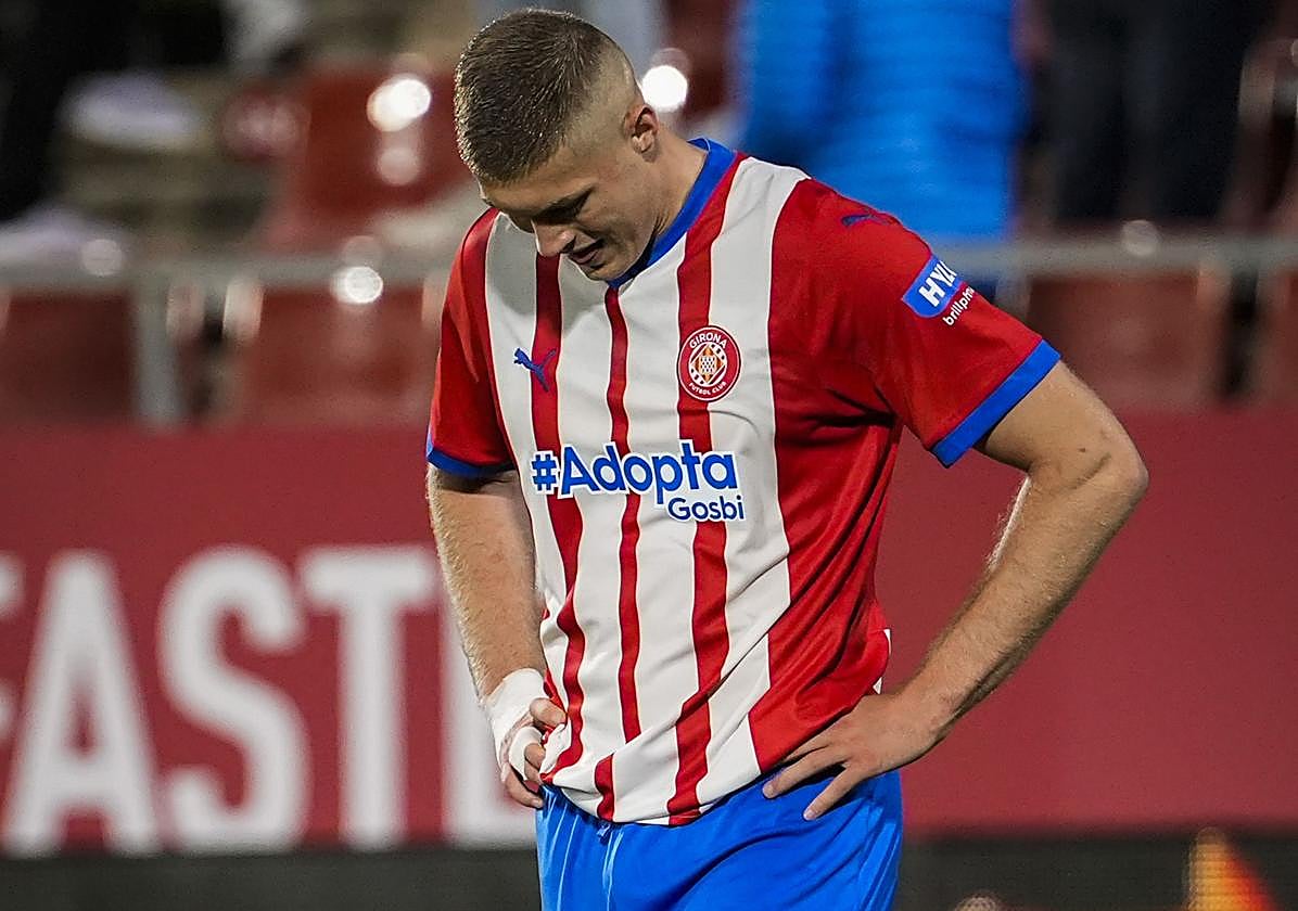 El delantero ucraniano del Girona, Artem Dovbyk.