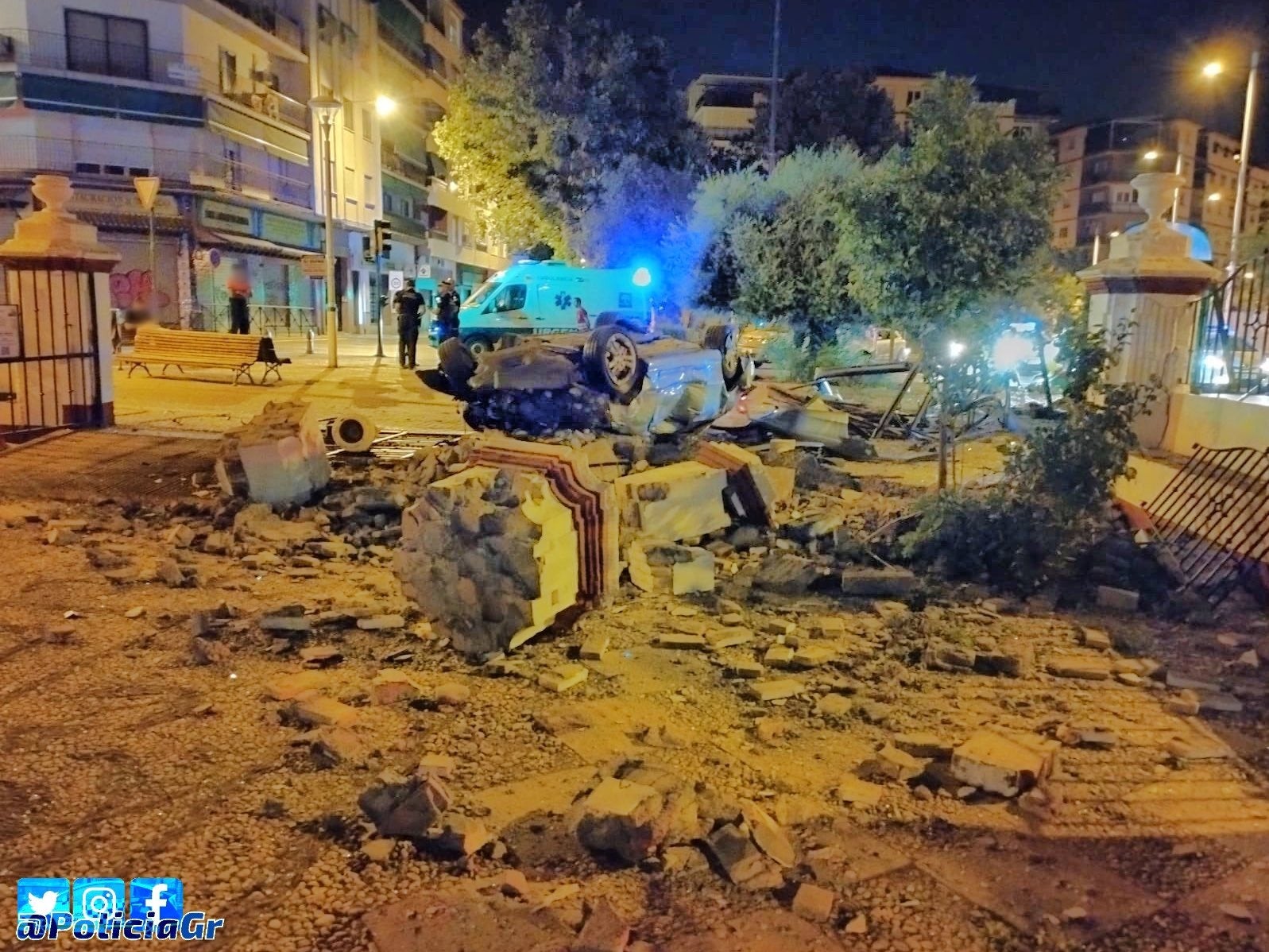 Las imágenes de la parroquia de San Isidro tras el destrozo