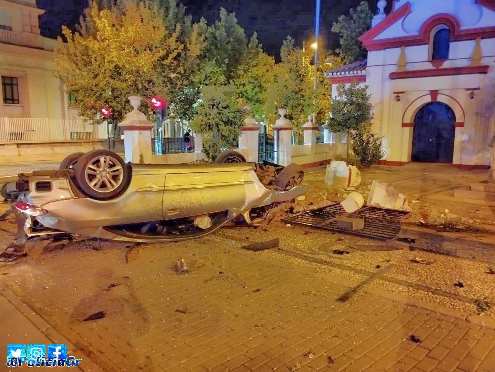 Las imágenes de la parroquia de San Isidro tras el destrozo