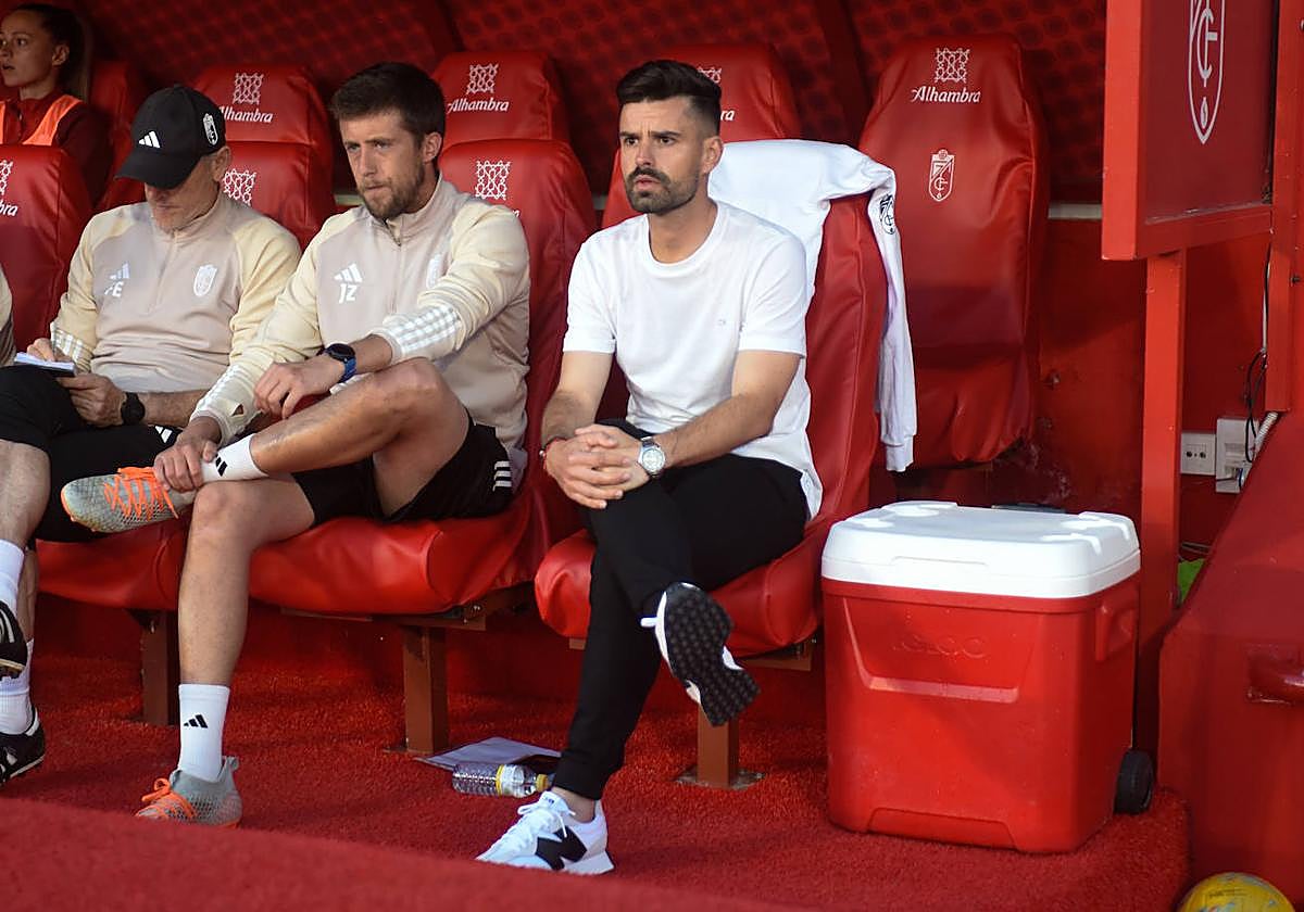 Roger Lamesa, entrenador del Granada.